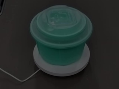 पीपी नीला प्लास्टिक बॉक्स