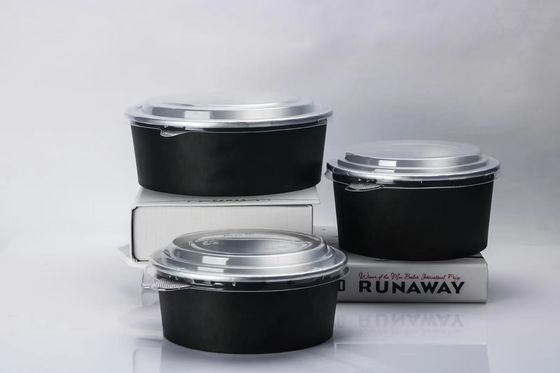 फल काटने के लिए डिस्पोजेबल सलाद दौर Takeaway एल्यूमीनियम पन्नी बॉक्स