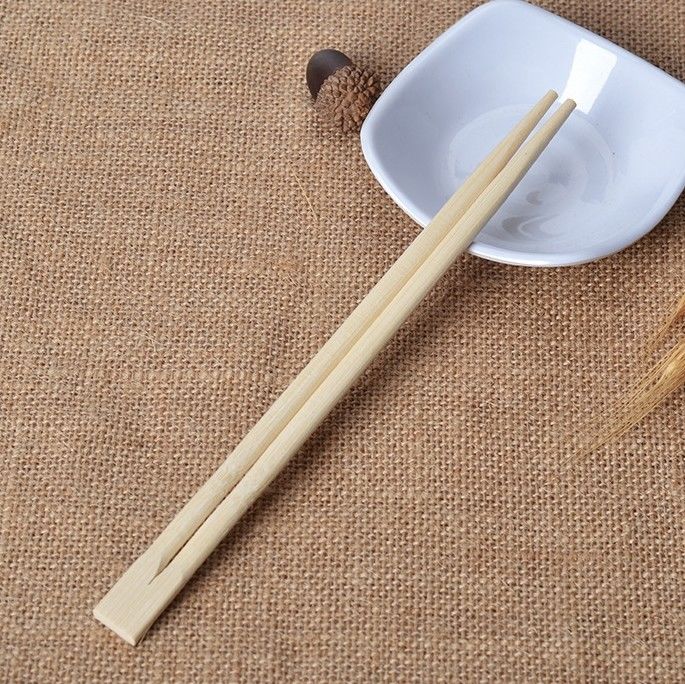 डिस्पोजेबल जुड़वाँ 23 सेमी बांस खाना पकाने चोपस्टिक्स